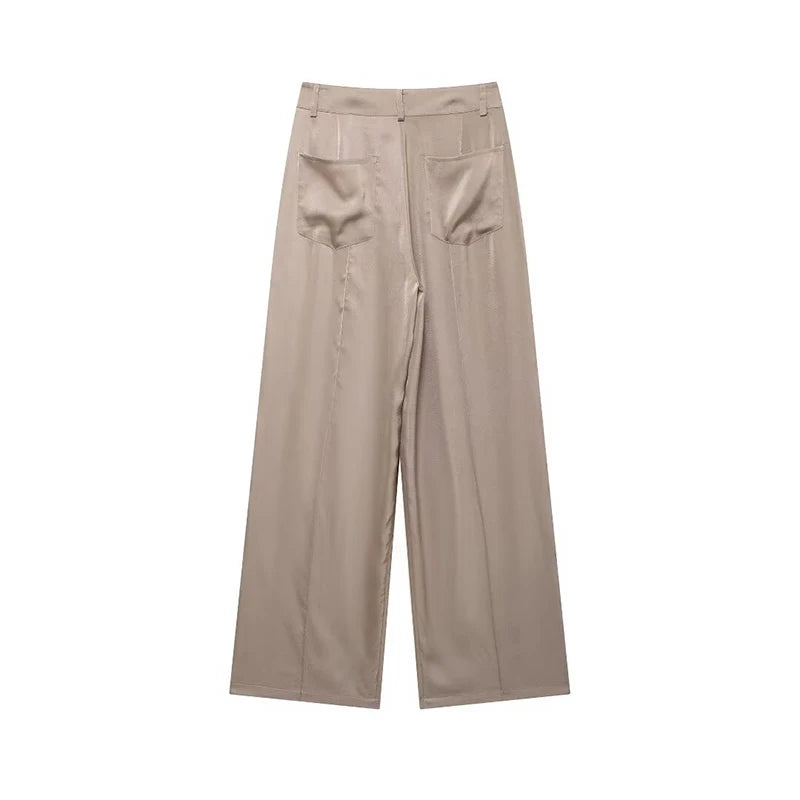Hanging suit jacket loose suit pants