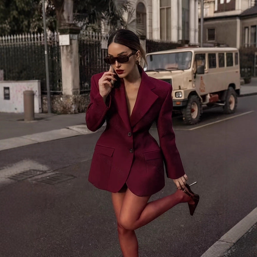 Ladies' elegant suit autumn women's suit jacket