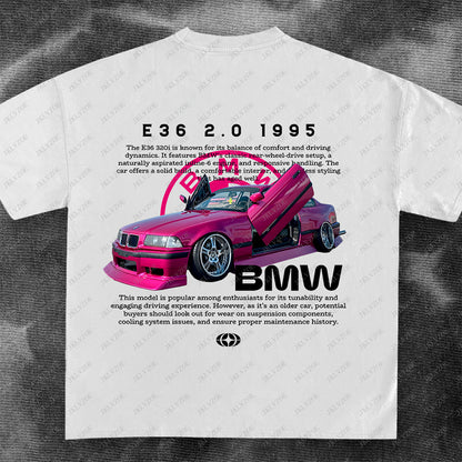 PREMIUM NEXORA COLLECTION | Oversize Sports Car BMW  High-Quality Cotton Clothes Spo