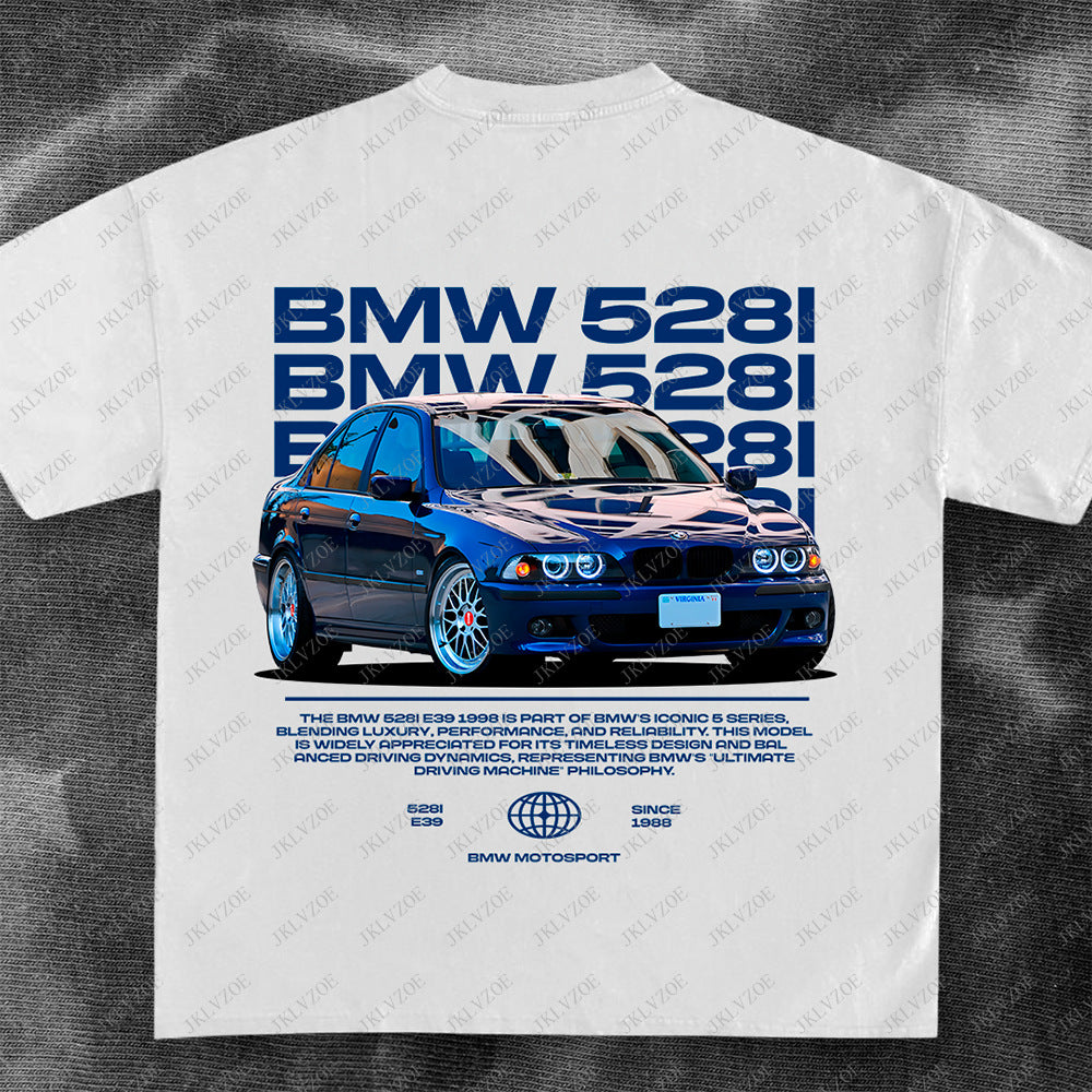 PREMIUM NEXORA COLLECTION | Oversize Sports Car BMW  High-Quality Cotton Clothes Spo