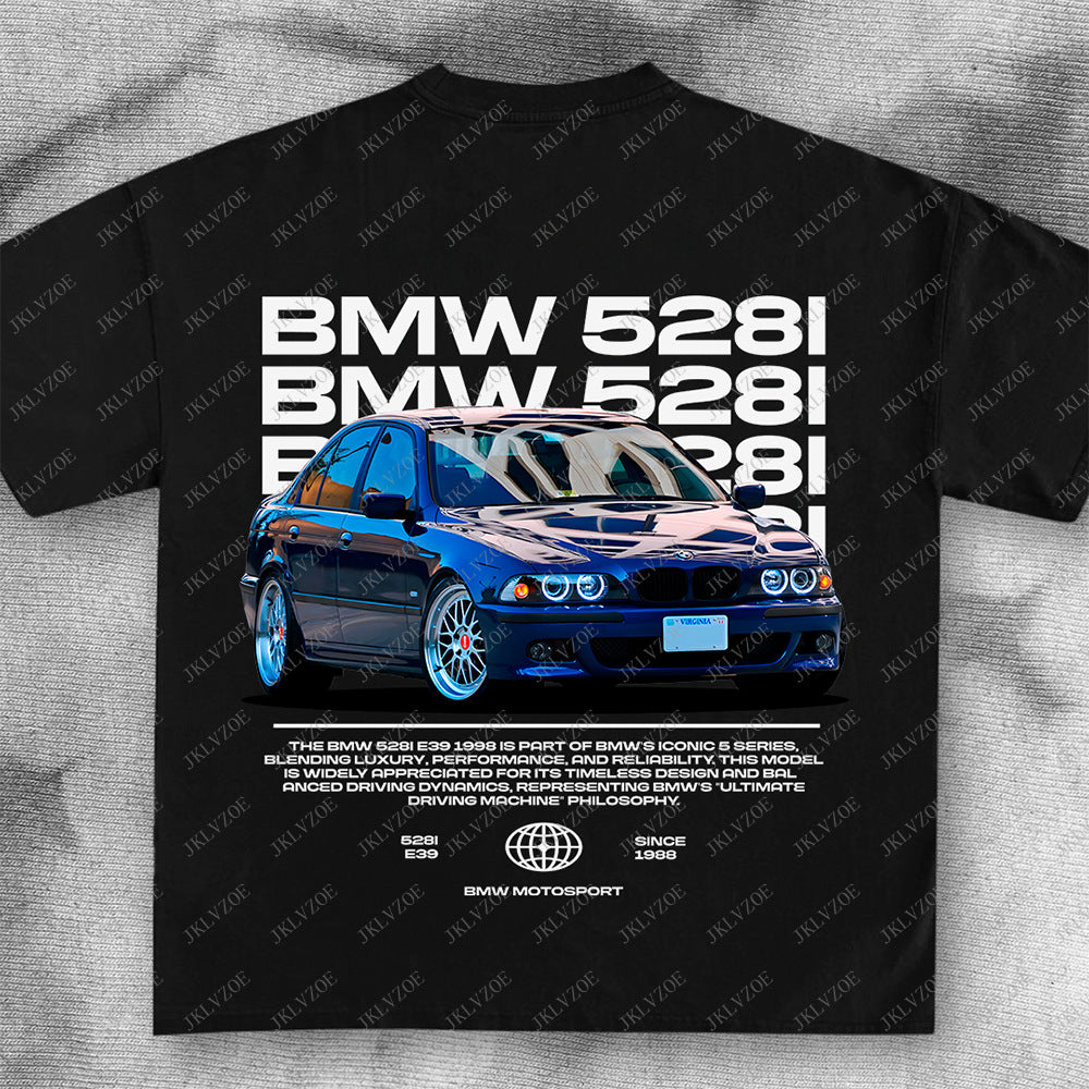 PREMIUM NEXORA COLLECTION | Oversize Sports Car BMW  High-Quality Cotton Clothes Spo