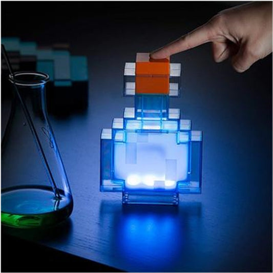 Minecraft surrounding diamond ore lamp color changing potion bottle gift night light