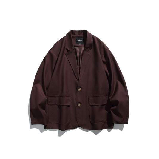 Retro suit jacket loose casual loose suit